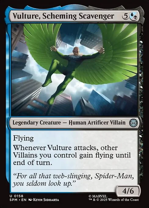 Vulture, Scheming Scavenger [SPM #158] ENGLISH NM