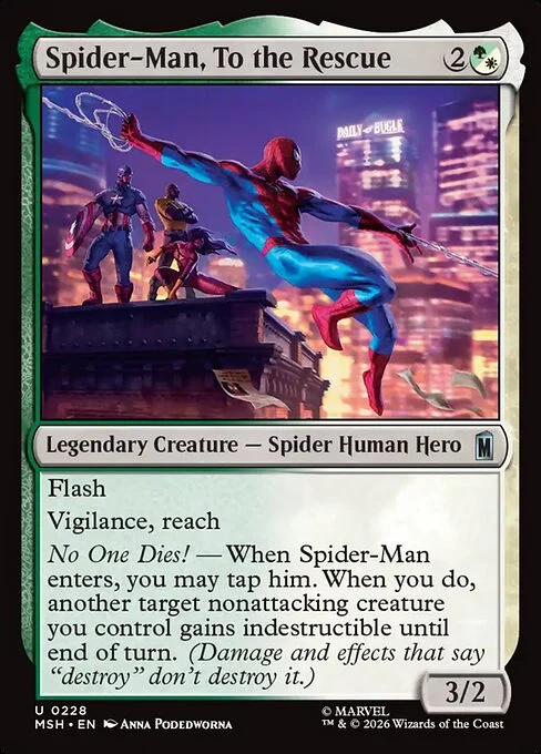 Spider-Man, To the Rescue [MSH #228] SPANISH NM
