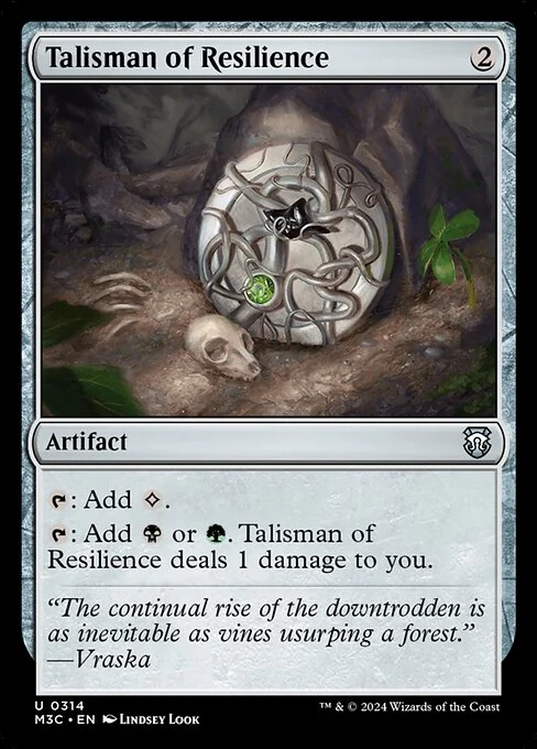 Talisman of Resilience [M3C #314] ENGLISH NM