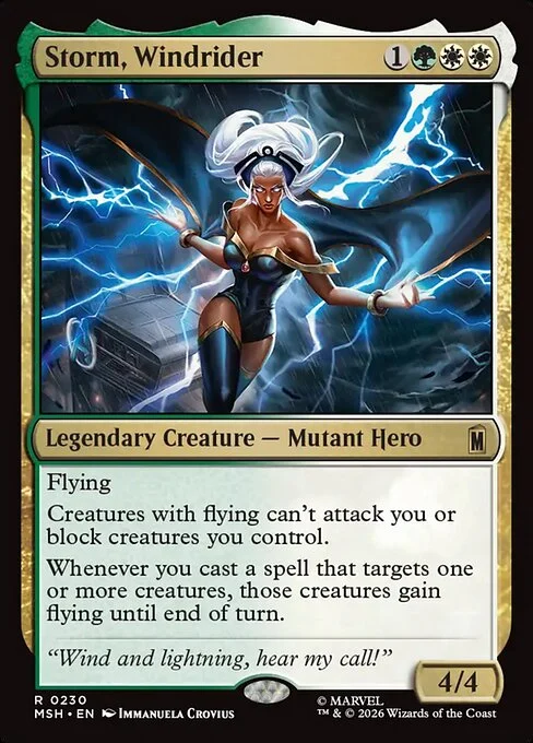 Storm, Windrider [MSH #230] SPANISH NM