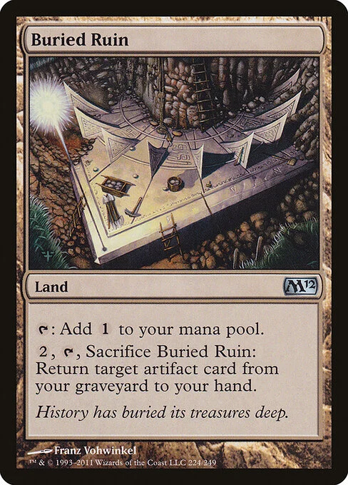 Buried Ruin [M12 #224] SPANISH NM