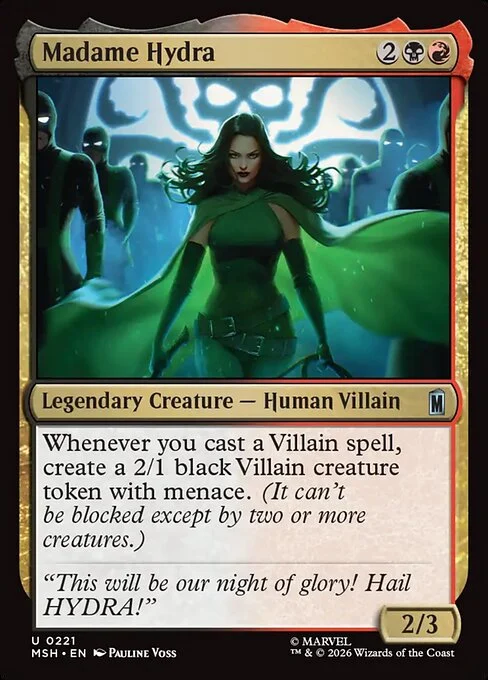 Madame Hydra [MSH #221] SPANISH NM