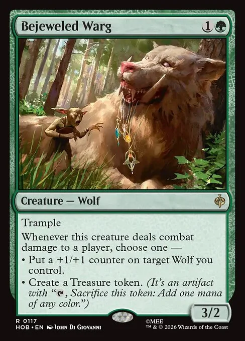Bejeweled Warg [HOB #117] SPANISH NM