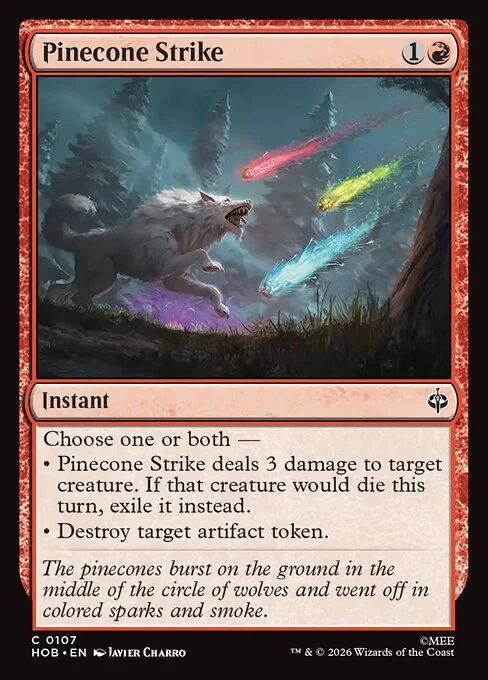 Pinecone Strike [HOB #107] SPANISH NM