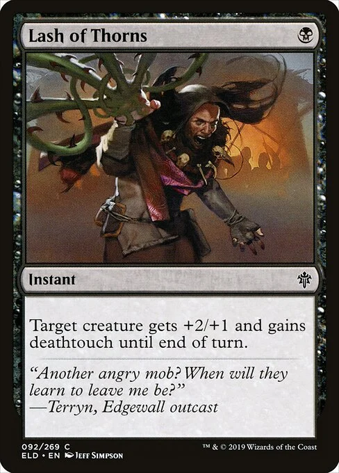 Lash of Thorns [ELD #92] ENGLISH NM