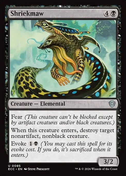 Shriekmaw [ECC #85] ENGLISH NM