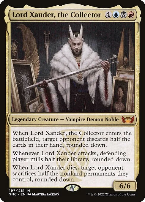 Lord Xander, the Collector [SNC #197] ENGLISH NM