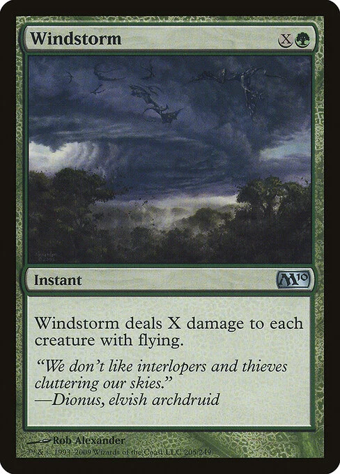 Windstorm [M10 #205] ENGLISH NM