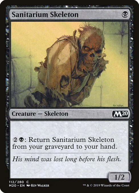 Sanitarium Skeleton [M20 #112] ENGLISH NM