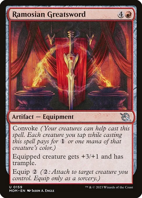 Ramosian Greatsword [MOM #159] ENGLISH NM