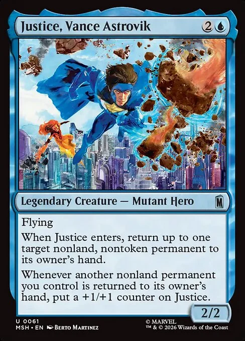 Justice, Vance Astrovik [MSH #61] SPANISH NM