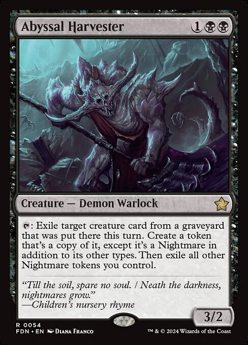Abyssal Harvester [FDN #54] SPANISH NM
