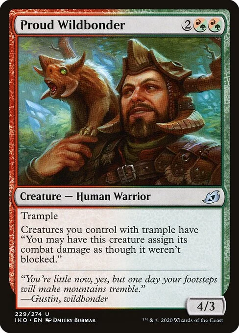 Proud Wildbonder [IKO #229] ENGLISH NM