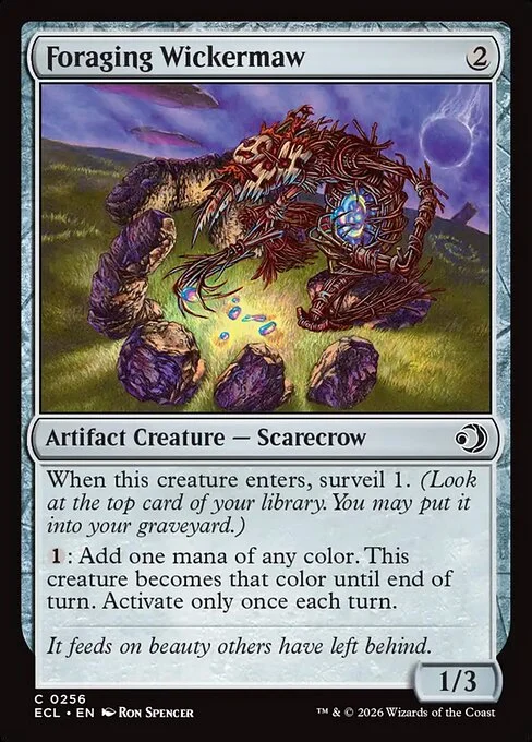 Foraging Wickermaw [ECL #256] ENGLISH NM