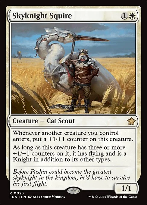 Skyknight Squire [FDN #23] SPANISH NM
