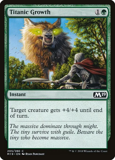 Titanic Growth [M19 #205] ENGLISH NM
