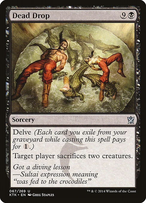 Dead Drop [KTK #67] ITALIAN NM