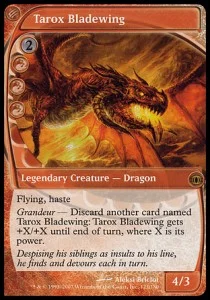Tarox Bladewing [FUT #123] ITALIAN NM