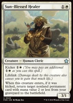 Sun-Blessed Healer [FDN #25] SPANISH NM