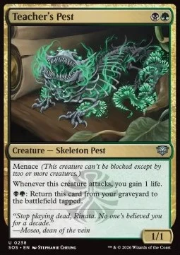 Teacher's Pest [SOS #238] ITALIAN NM