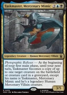 Taskmaster, Mercenary Mimic [MSH #232] SPANISH NM